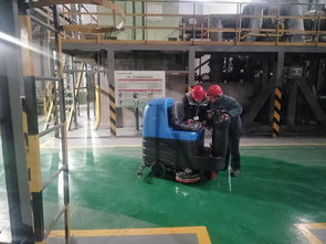 21台洗地机为莱钢永锋钢铁厂提供专业的清洁服务